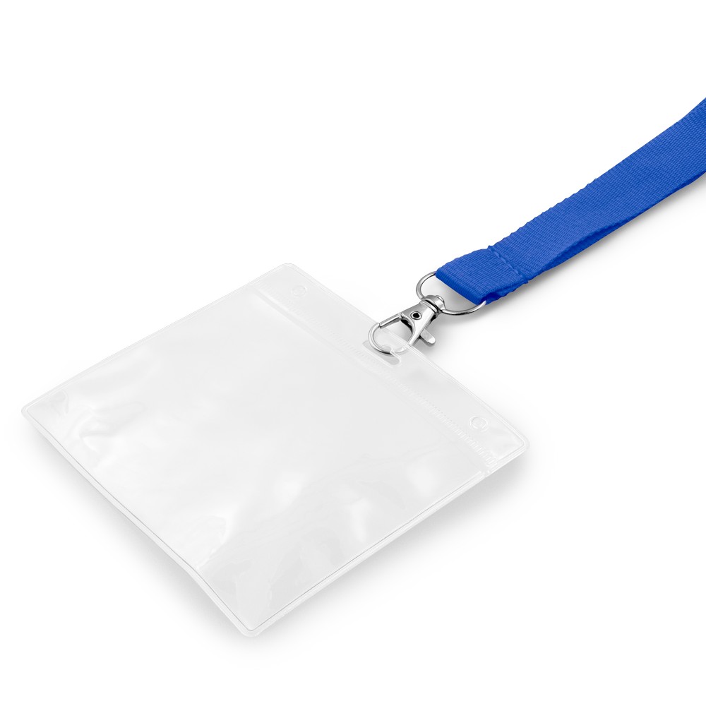 Lanyard mit Karabinerhaken | Hulda in Blau, Ansicht 4