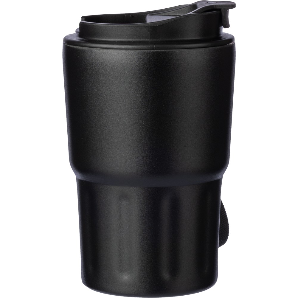 Thermobecher 320 ml in Schwarz, Ansicht 9