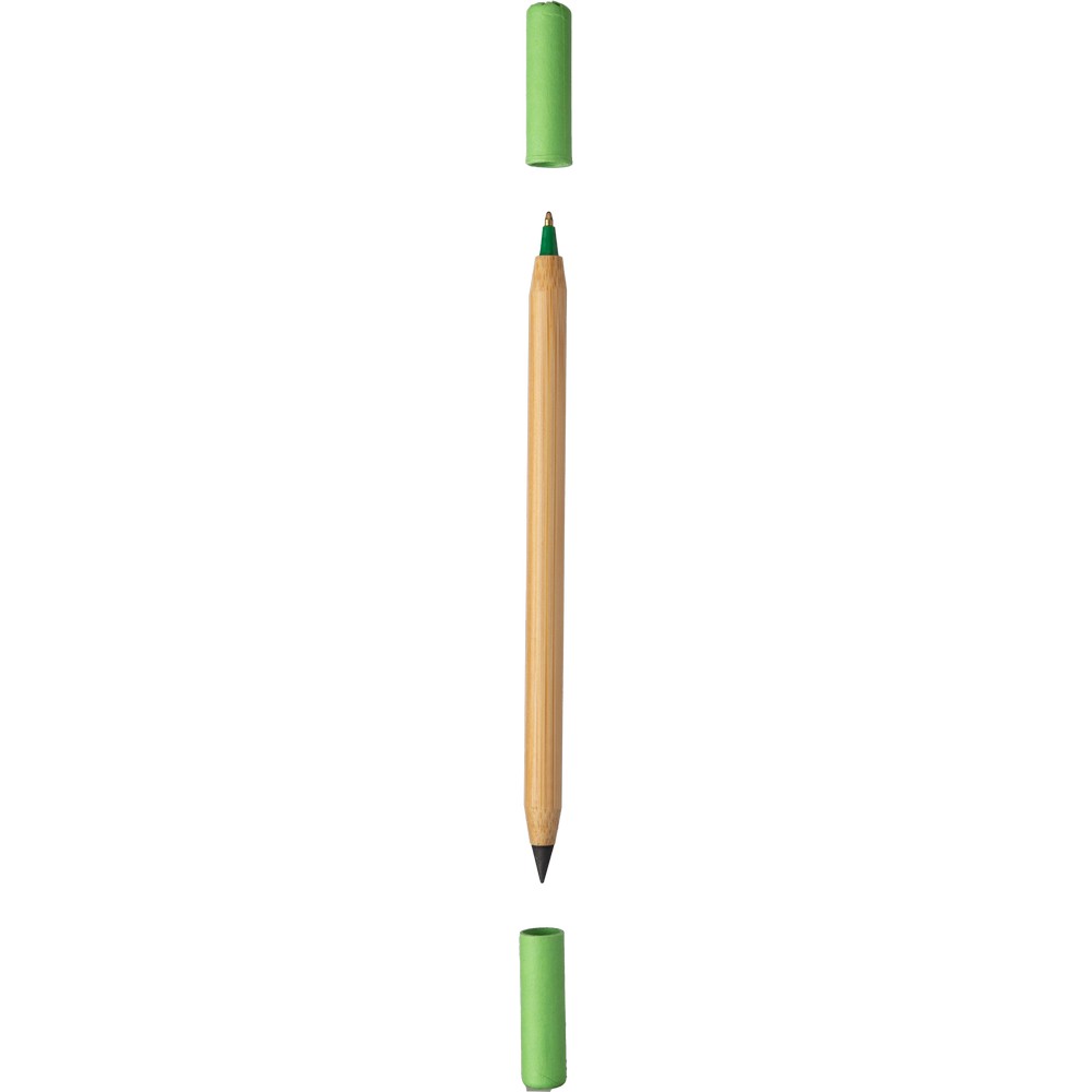 „ Ewiger“ Bleistift, Kugelschreiber in Hellgrün, Ansicht 2