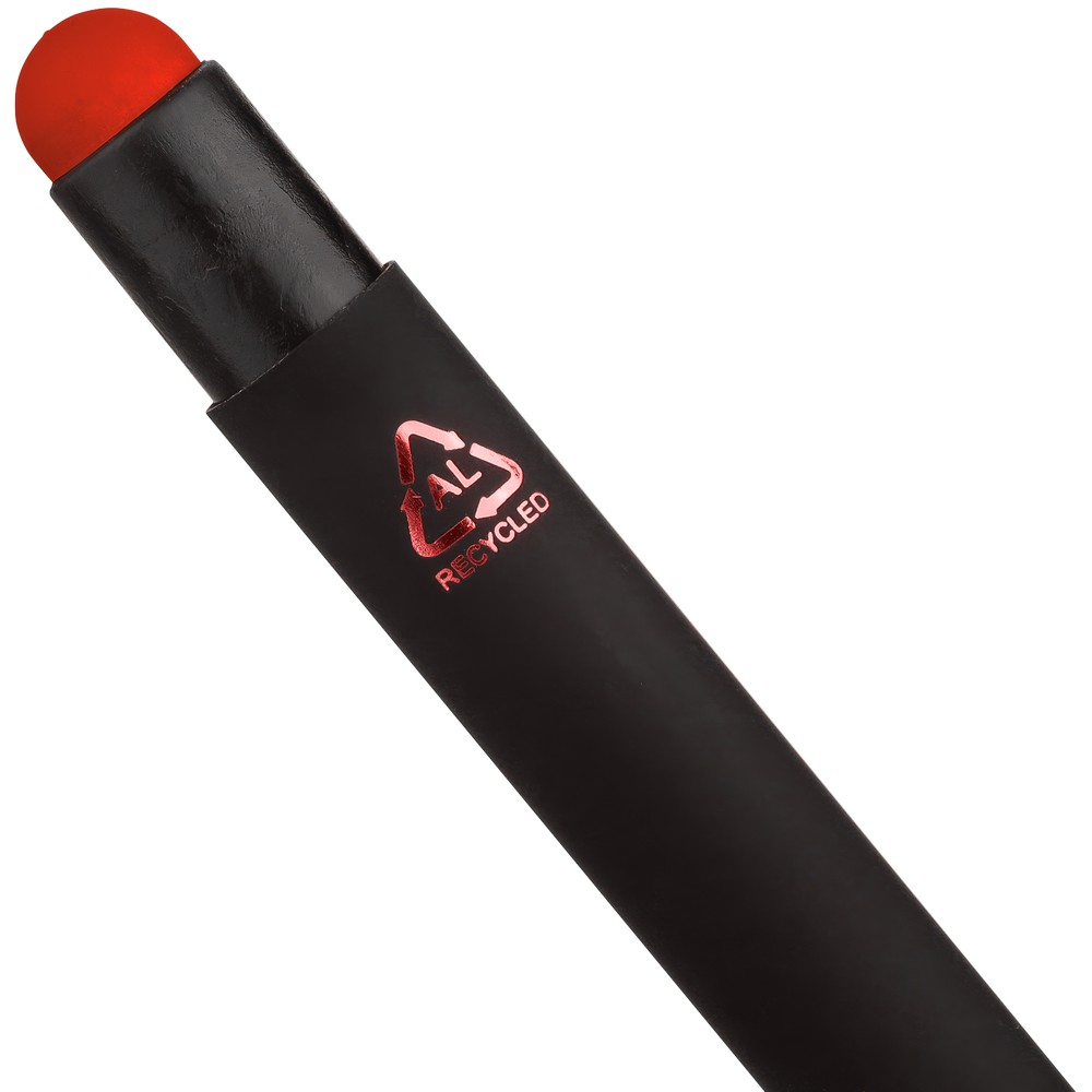Kugelschreiber mit Stylus-Spitze in 10 Farben – VB286 in rot, Ansicht 6
