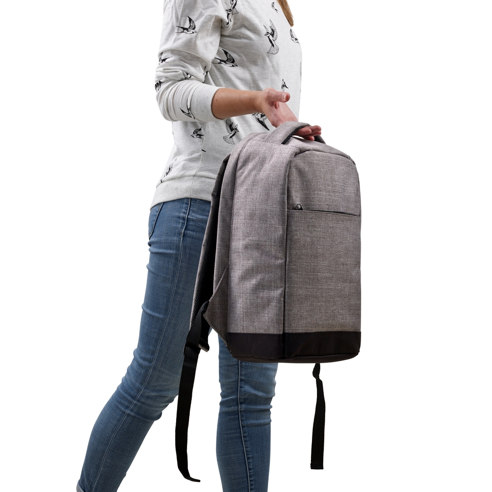 Anti-Diebstahl-Rucksack 13" in Grau, Ansicht 2