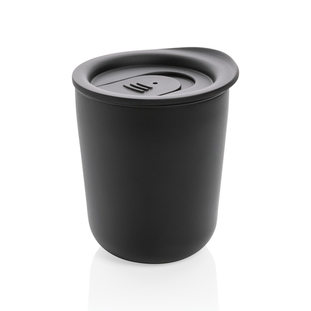 Antibakterieller Thermobecher 250 ml in Schwarz