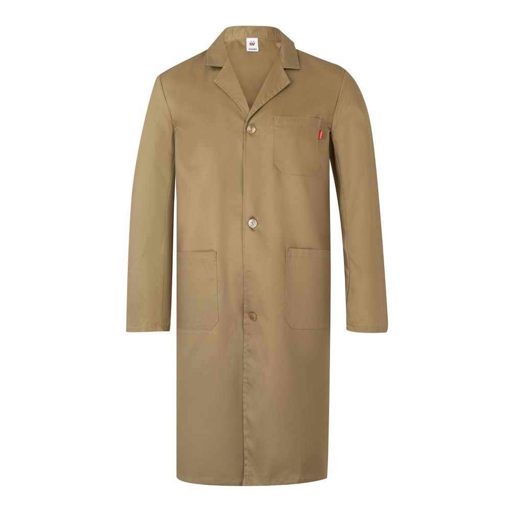 Kittel aus Twill (175 g/m²), aus Baumwolle (35 %) und Polyester (65 %) | VL Danu – Natur