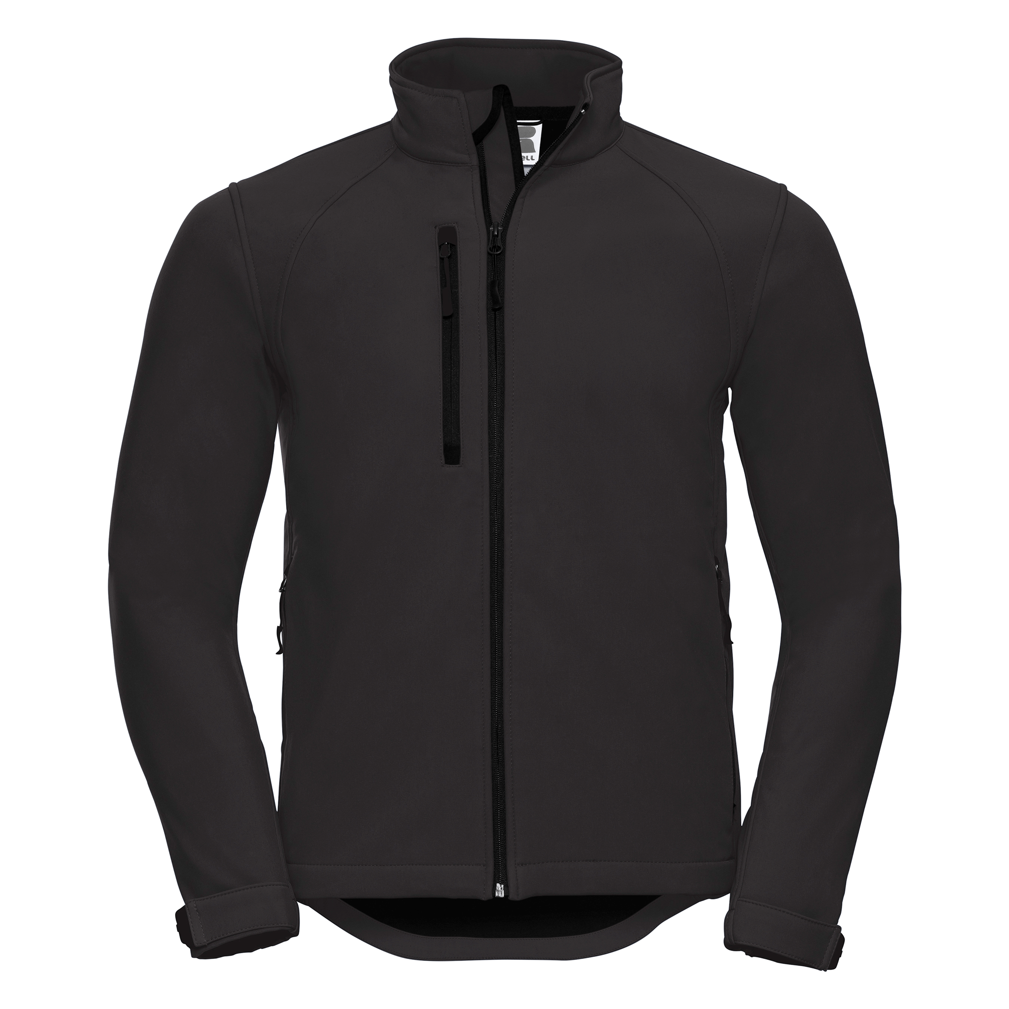 Russell Softshell Jacke in Schwarz