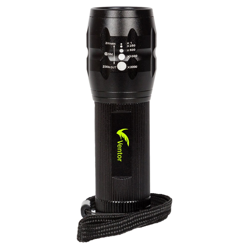 Air Gifts Taschenlampe 1 CREE LED, Fahrradlampe | Cynthia in Schwarz, Ansicht 9