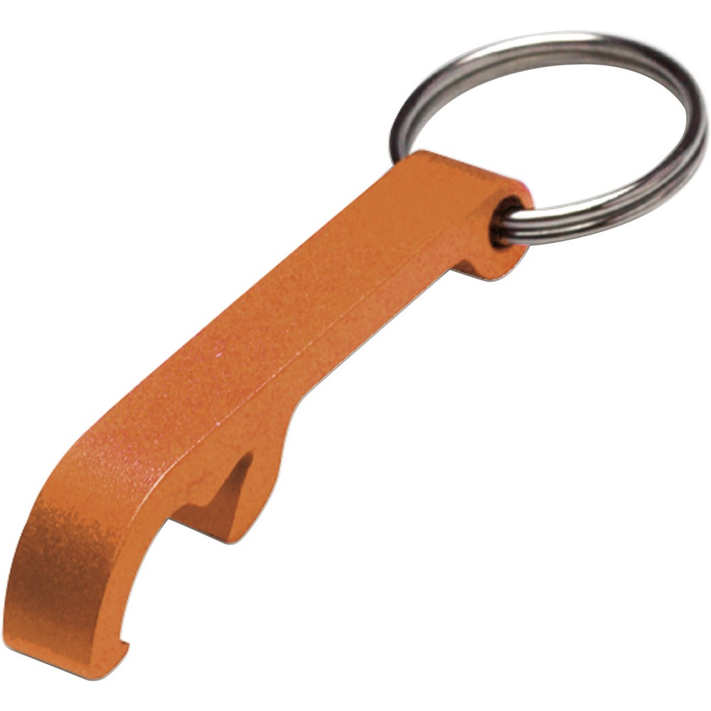 Schlüsselanhänger, Flaschenöffner in Orange, Ansicht 5