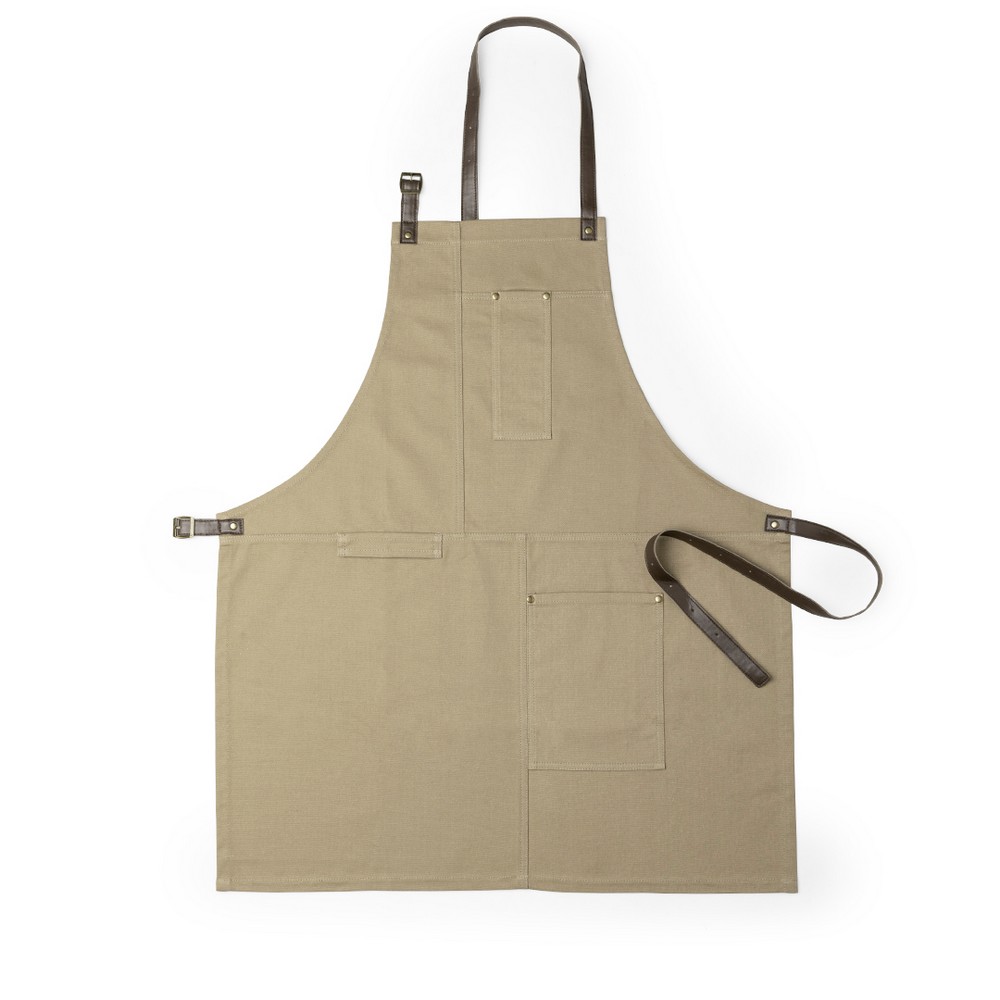 Küchen-Schürze aus Baumwolle in Neutral, Ansicht 6