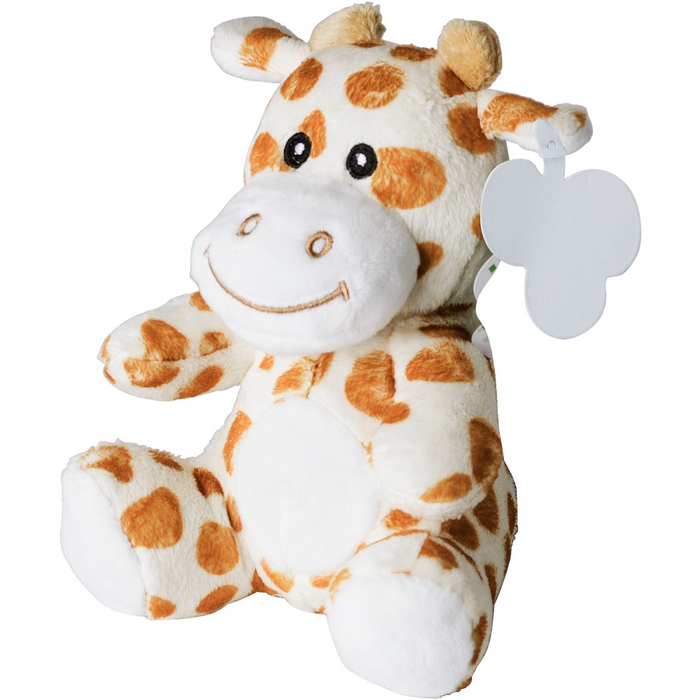 Plüsch Giraffe in Vielfarbig