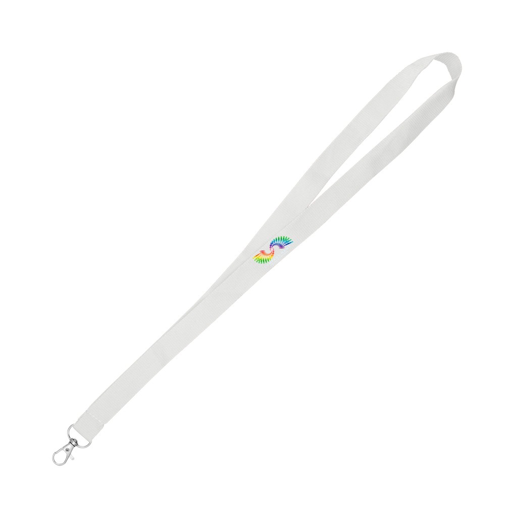 Lanyard mit Karabinerhaken | Hulda in Weiß, Ansicht 5