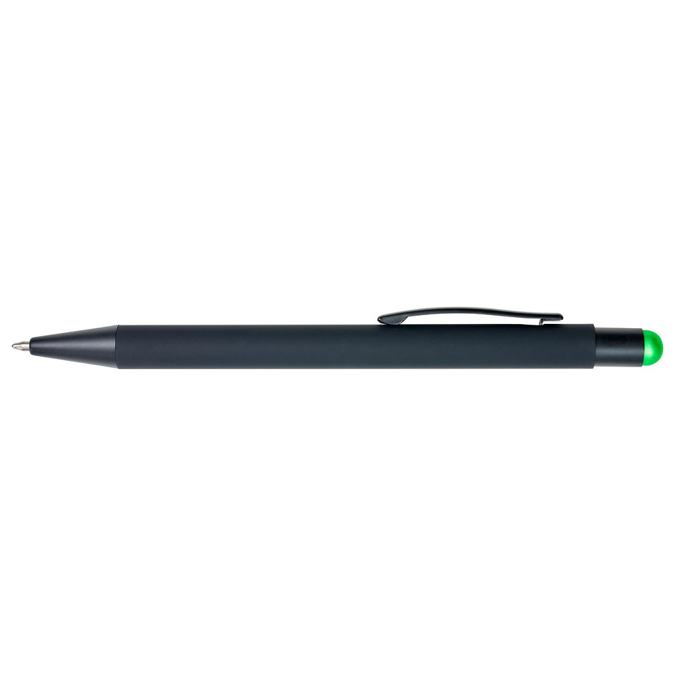 Kugelschreiber mit Touch-Pen in Lindgrün, Ansicht 2