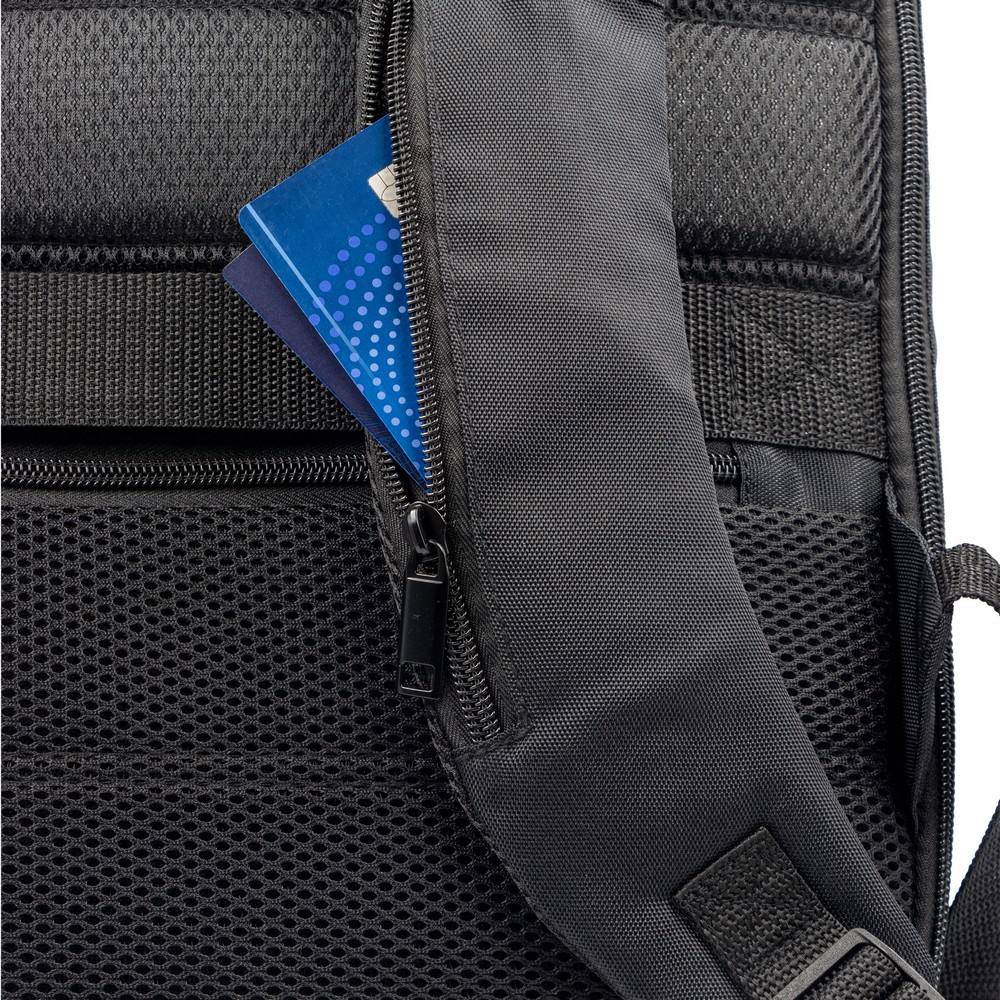 Laptop-Rucksack 15,6" | Maritza in Schwarz, Ansicht 9