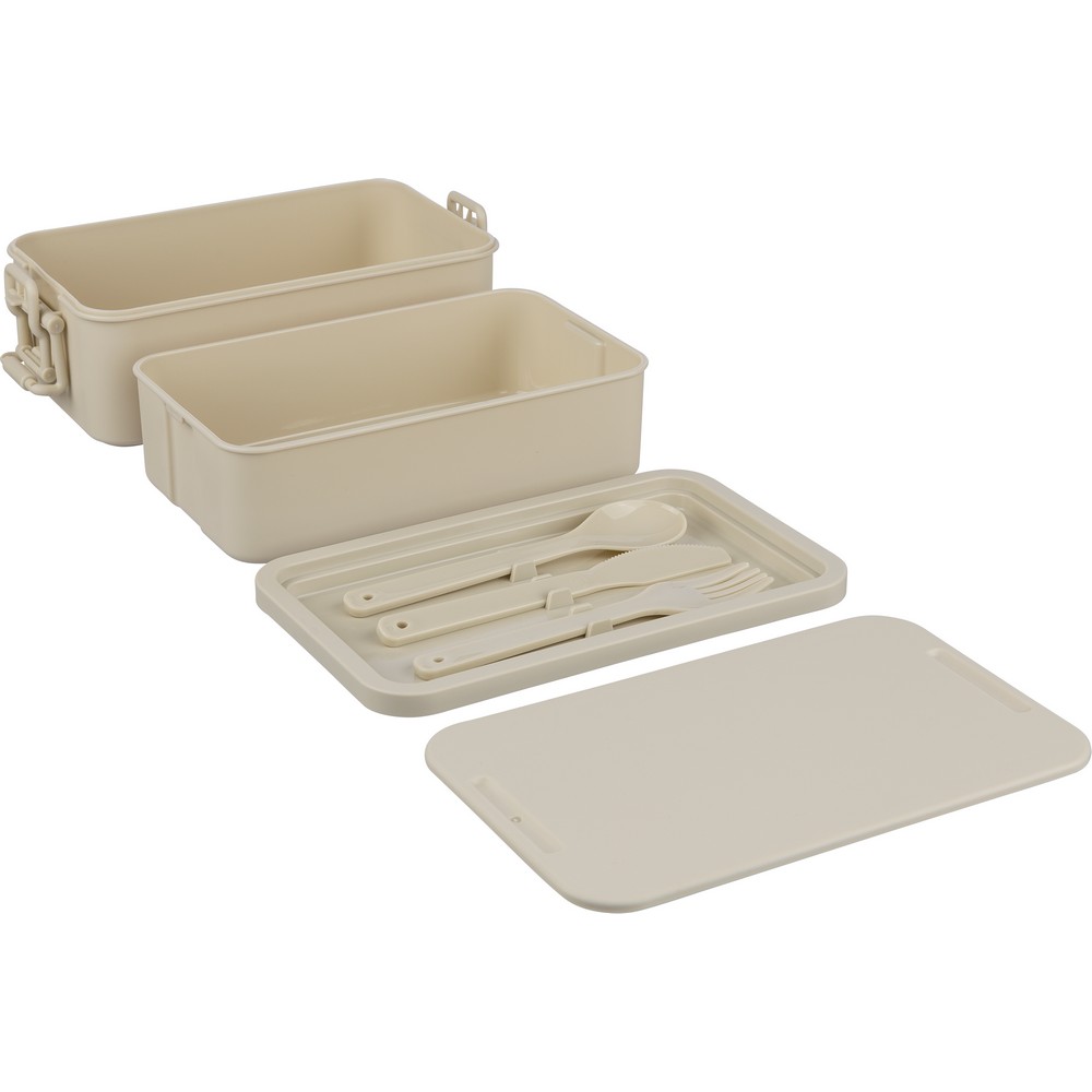 Lunchbox 2,2l in Beige, Ansicht 3