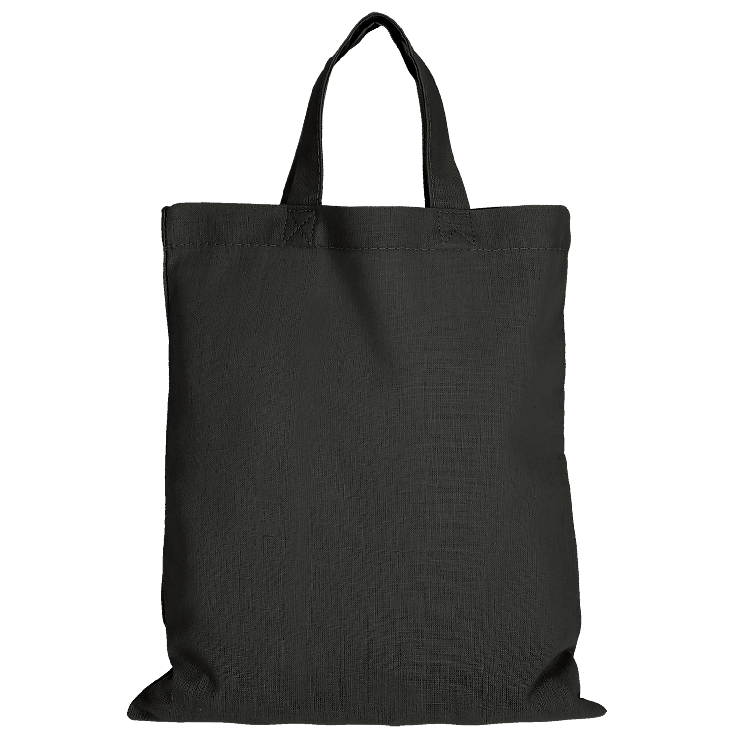Midi – Baumwolltasche in Schwarz