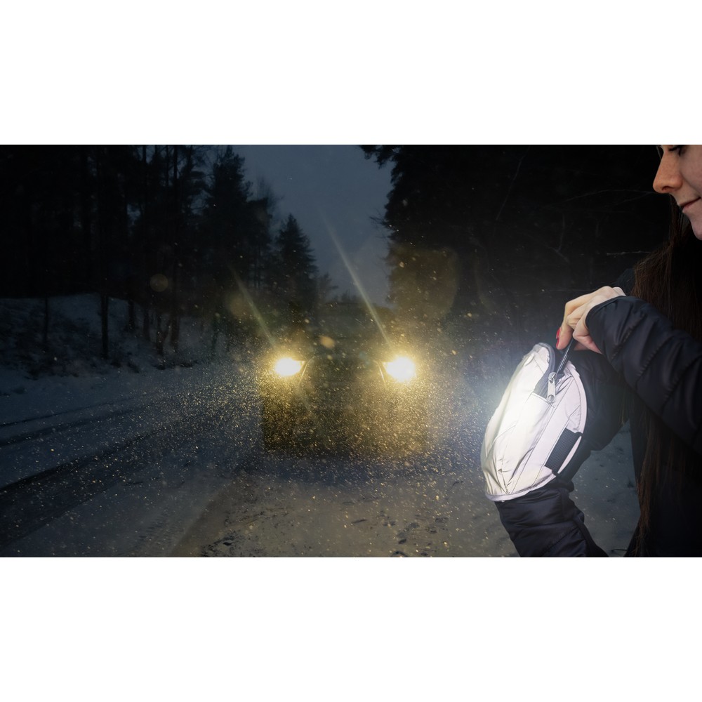Armband, Tasche für Mobiltelefon | Robin in Grau, Ansicht 2