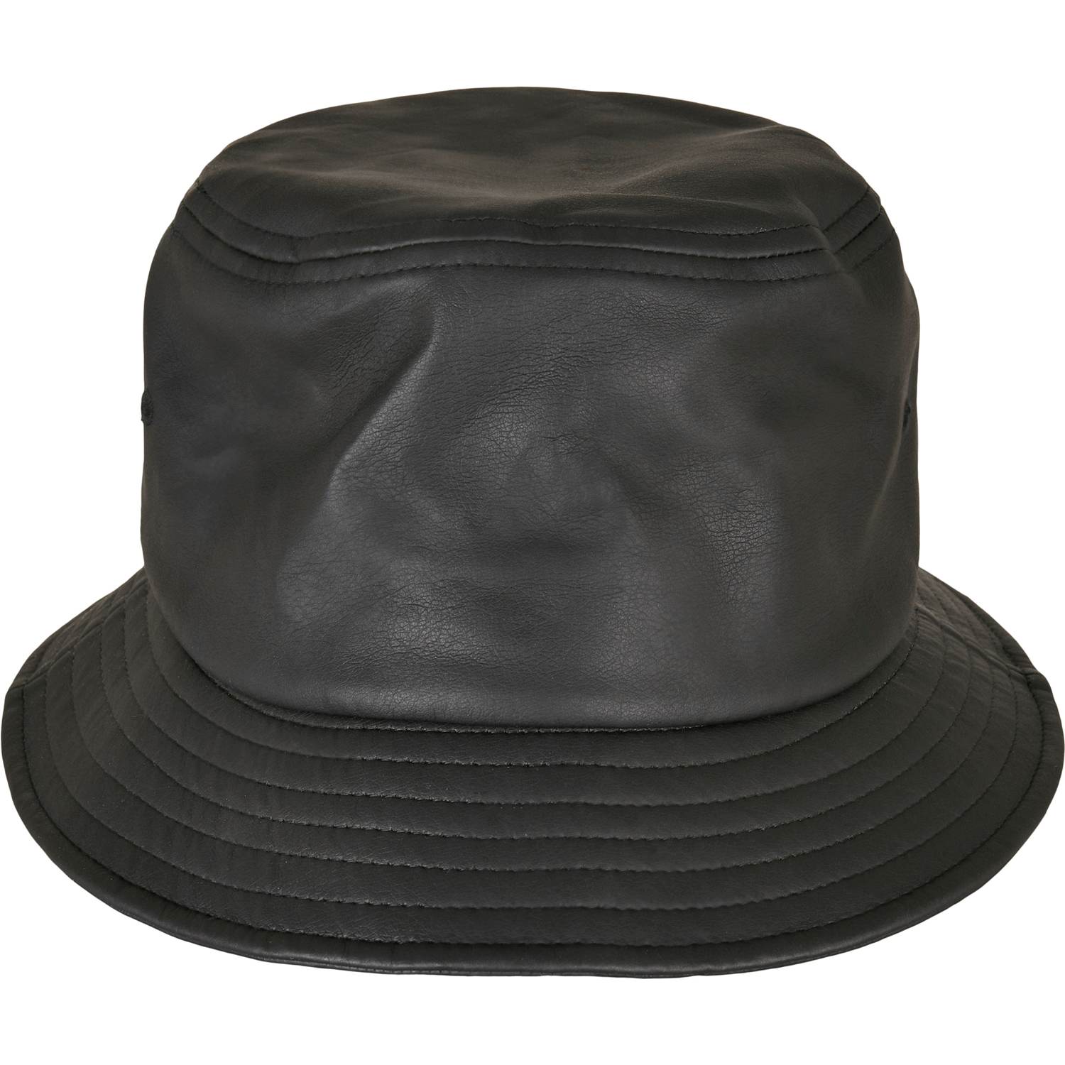 Flexfit Imitation Leather Bucket Hat