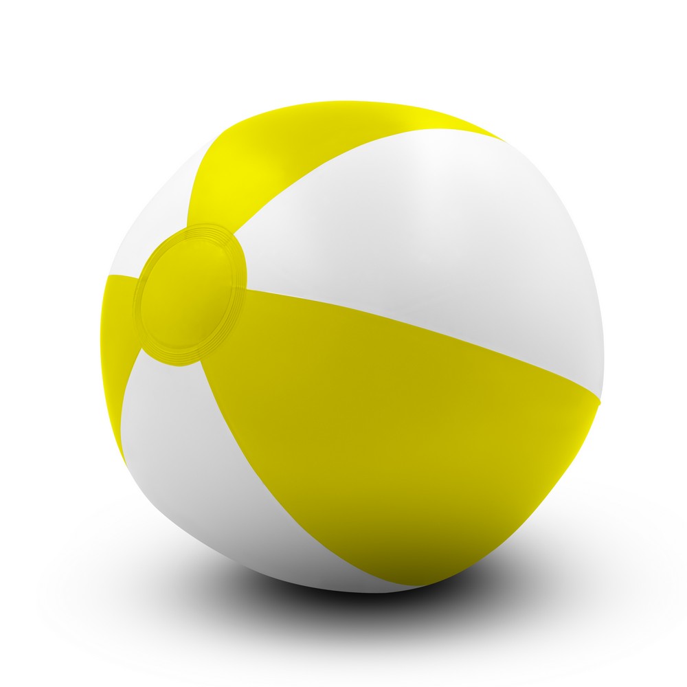 Strandball, aufblasbar in Gelb, Ansicht 4
