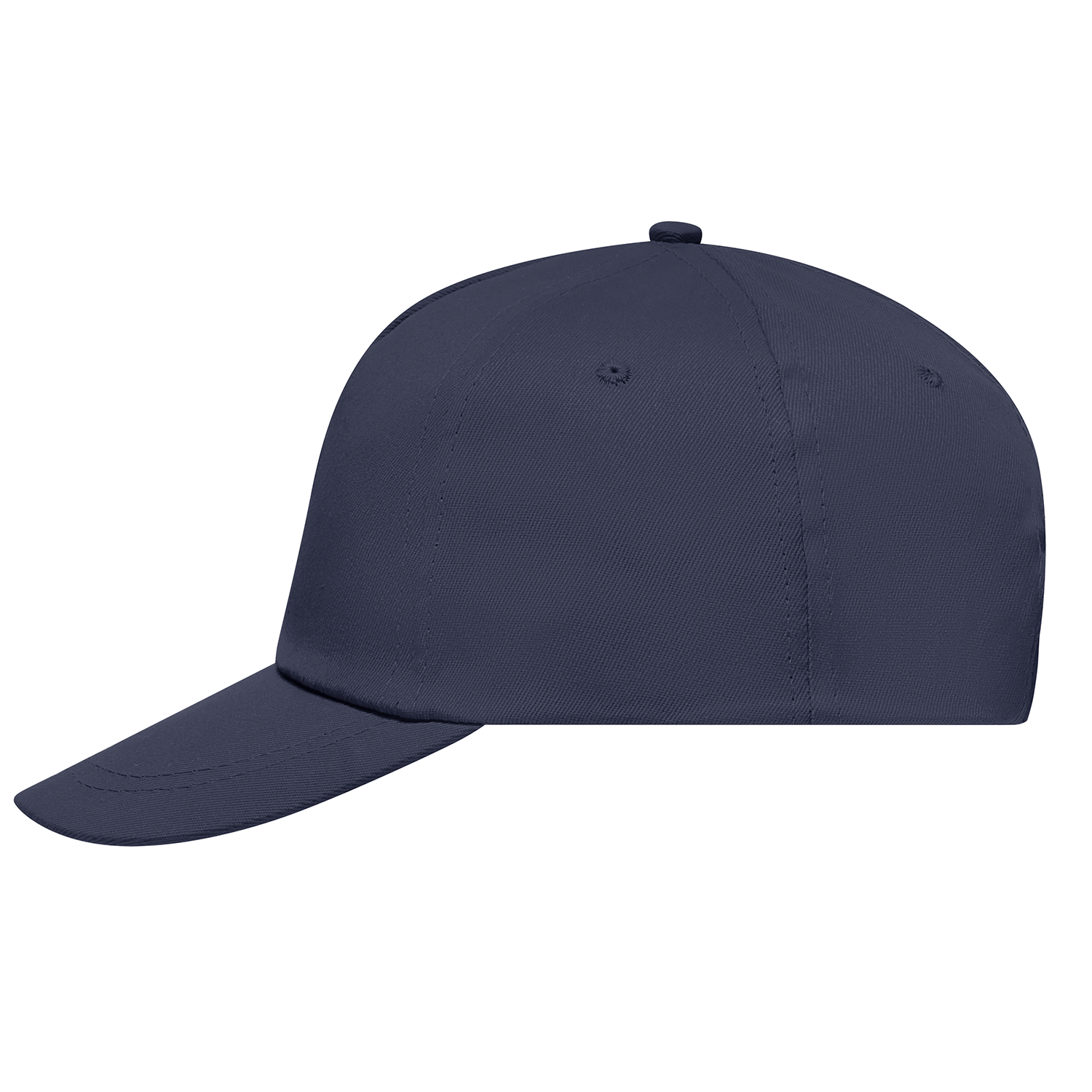 5 Panel Promo Cap leicht laminiert in Navy