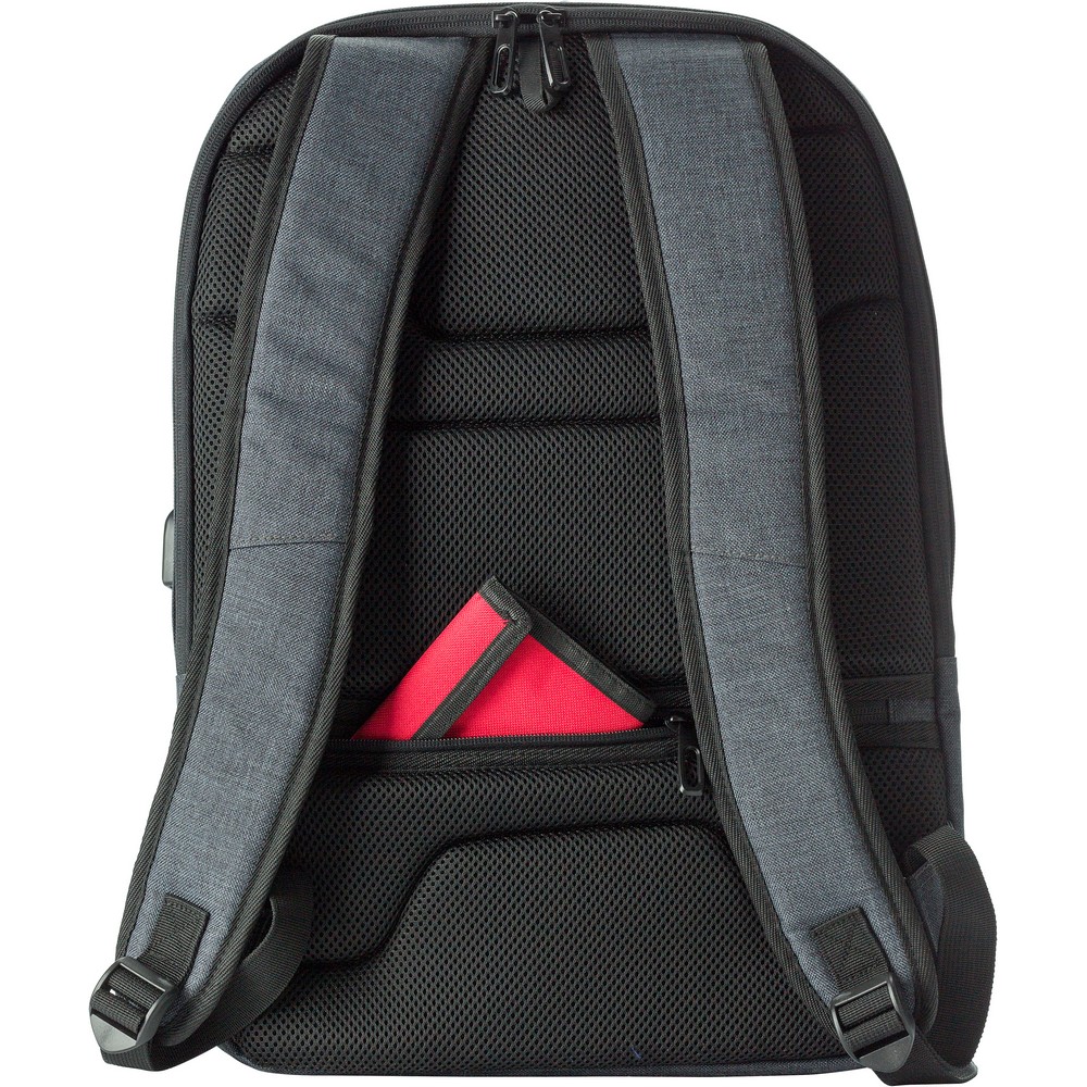 Laptop-Rucksack 15" in Schwarz, Ansicht 2
