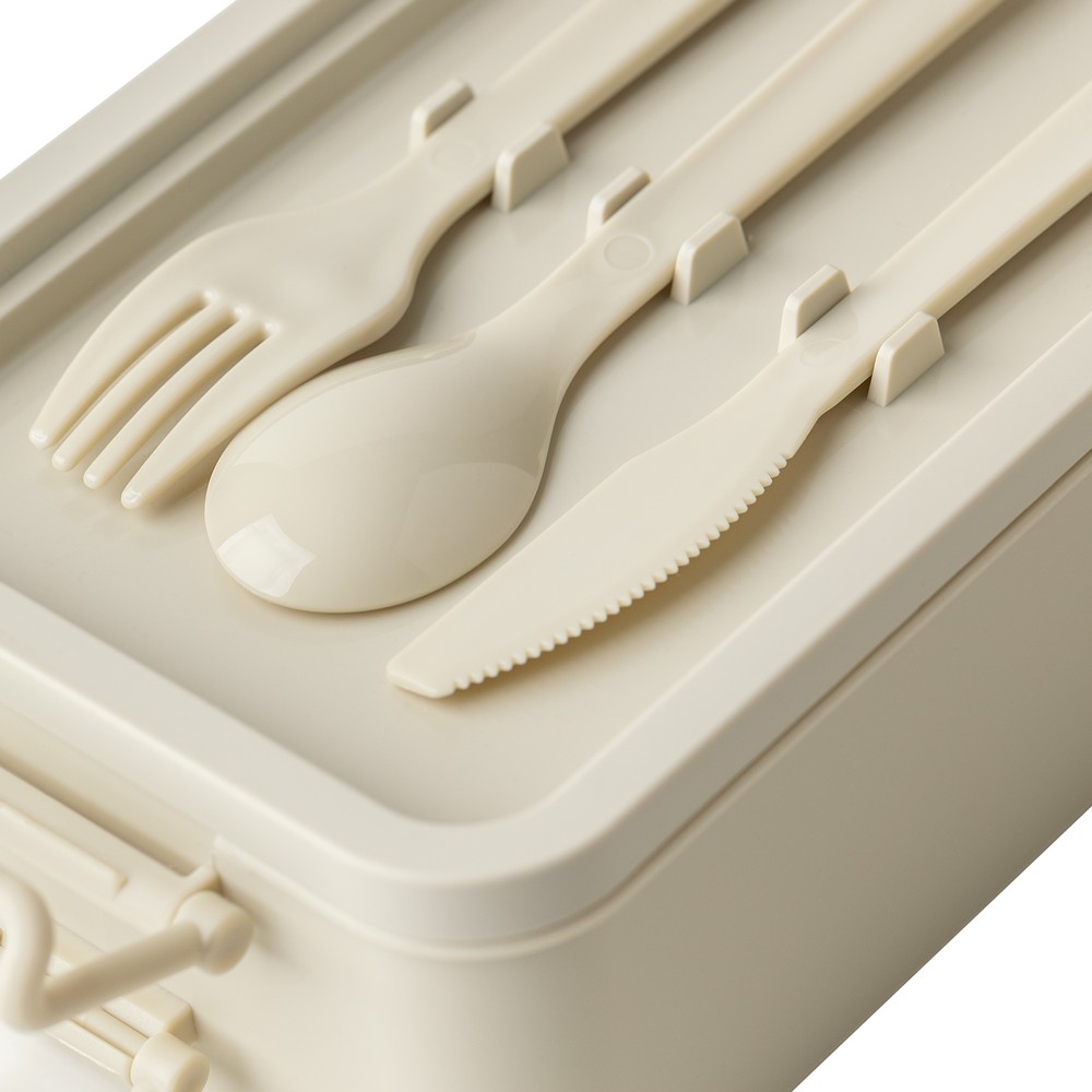 Lunchbox 2,2l in Beige, Ansicht 11