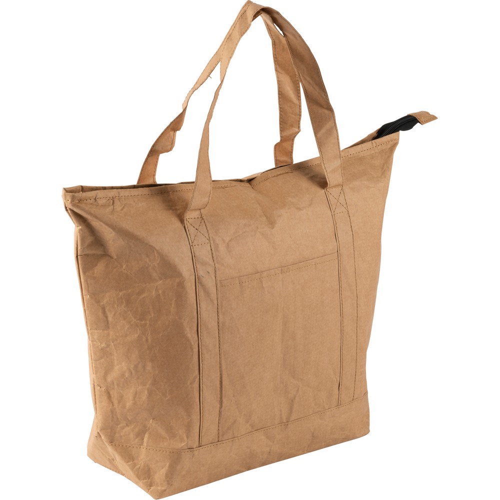 Papier-Kühltasche, laminiert in Braun