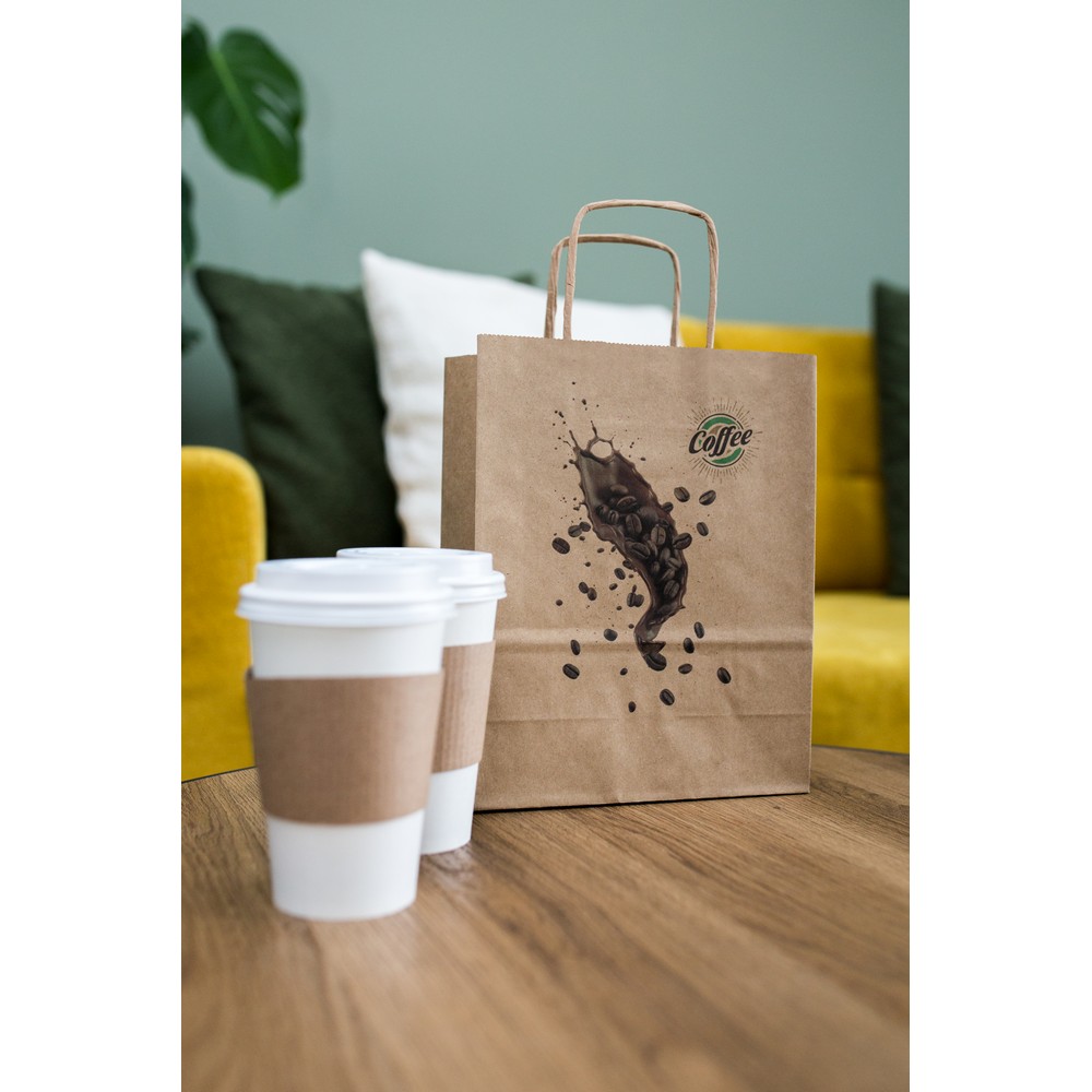 Papiertasche A5 | Wanda SX in Neutral, Ansicht 2