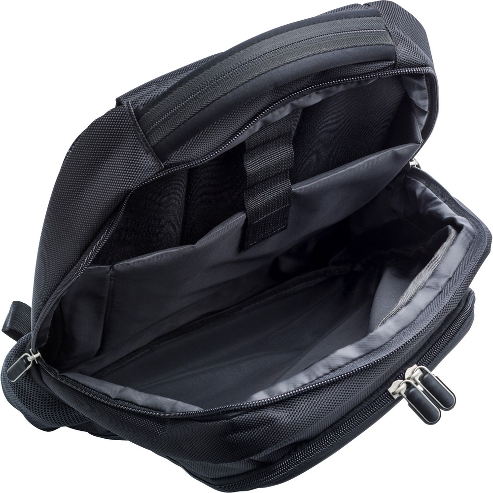 Laptop-Rucksack 15" in Schwarz, Ansicht 3