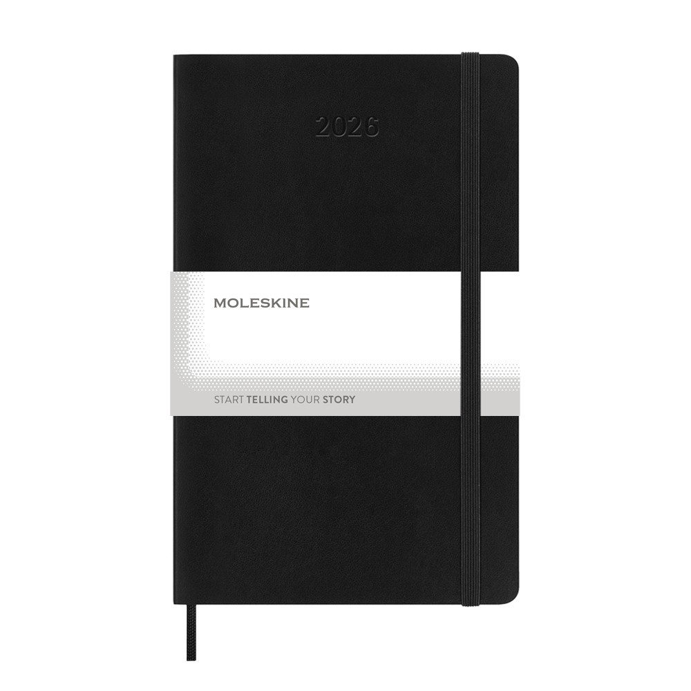 MOLESKINE Wochenkalender in Schwarz, Ansicht 2