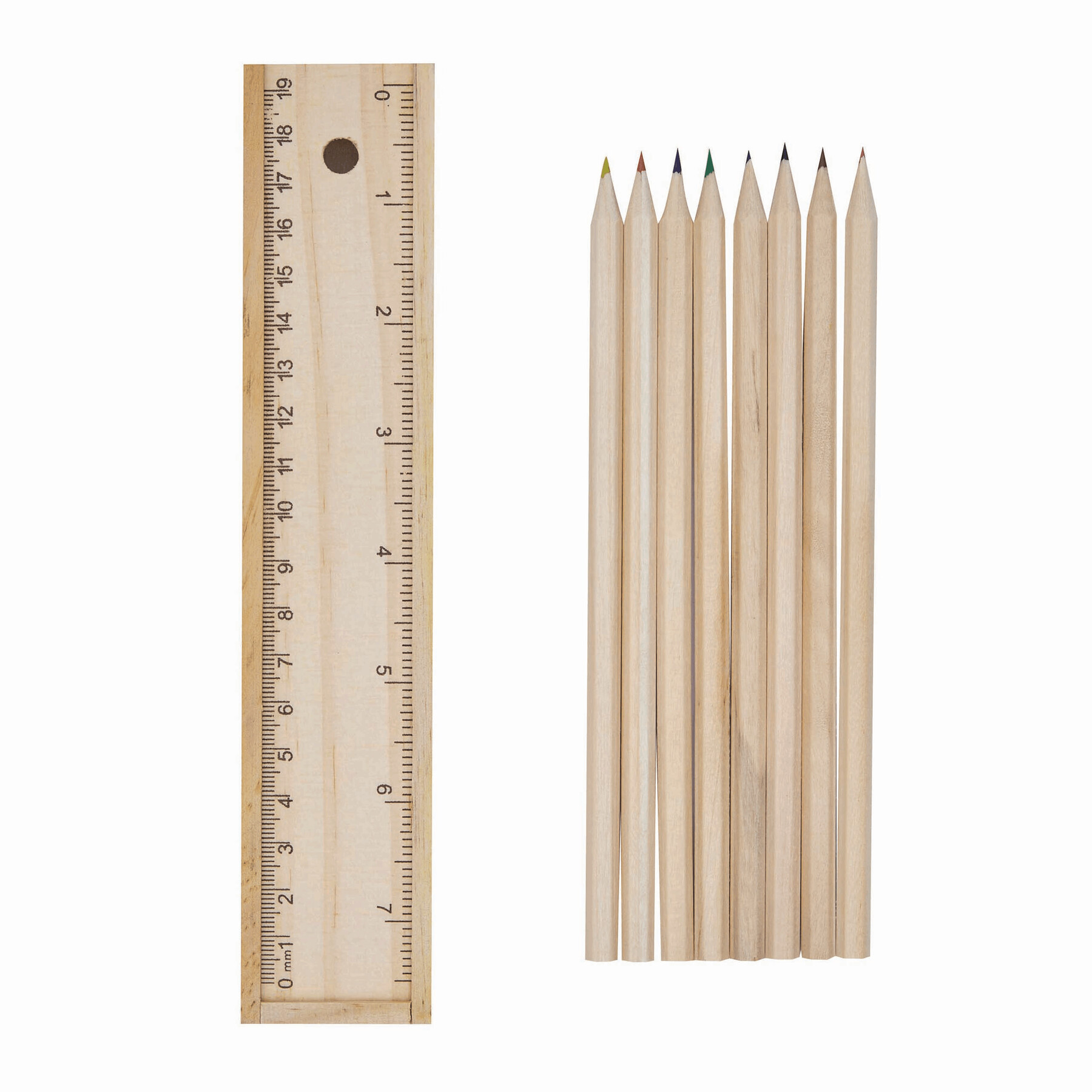 Naturholz-Buntstifte | Straight