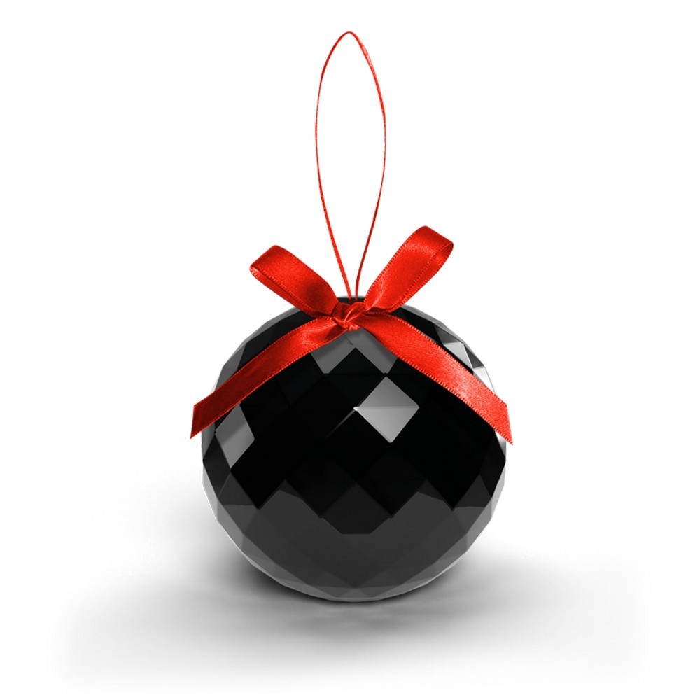 Geschenkball, Behälter für Werbegeschenke | Indome in Schwarz, Ansicht 10