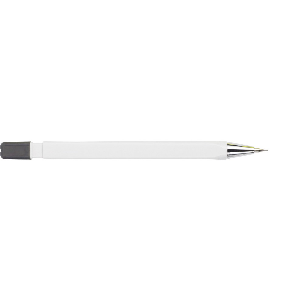 Schreibset, Bleistift, Textmarker und Kugelschreiber in Weiß, Ansicht 12