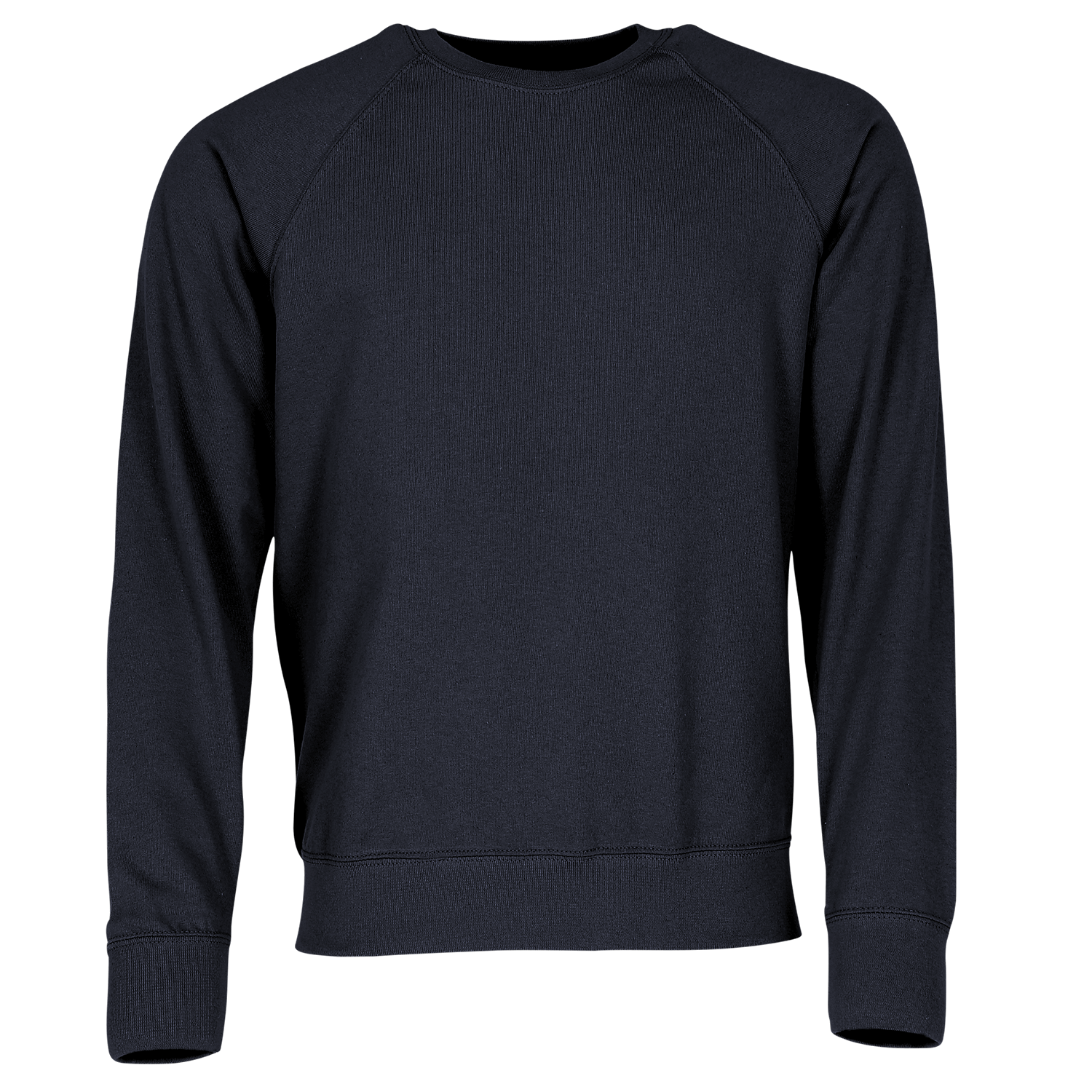Fruit of the Loom Lightweight Raglan Sweat in Deep Navy