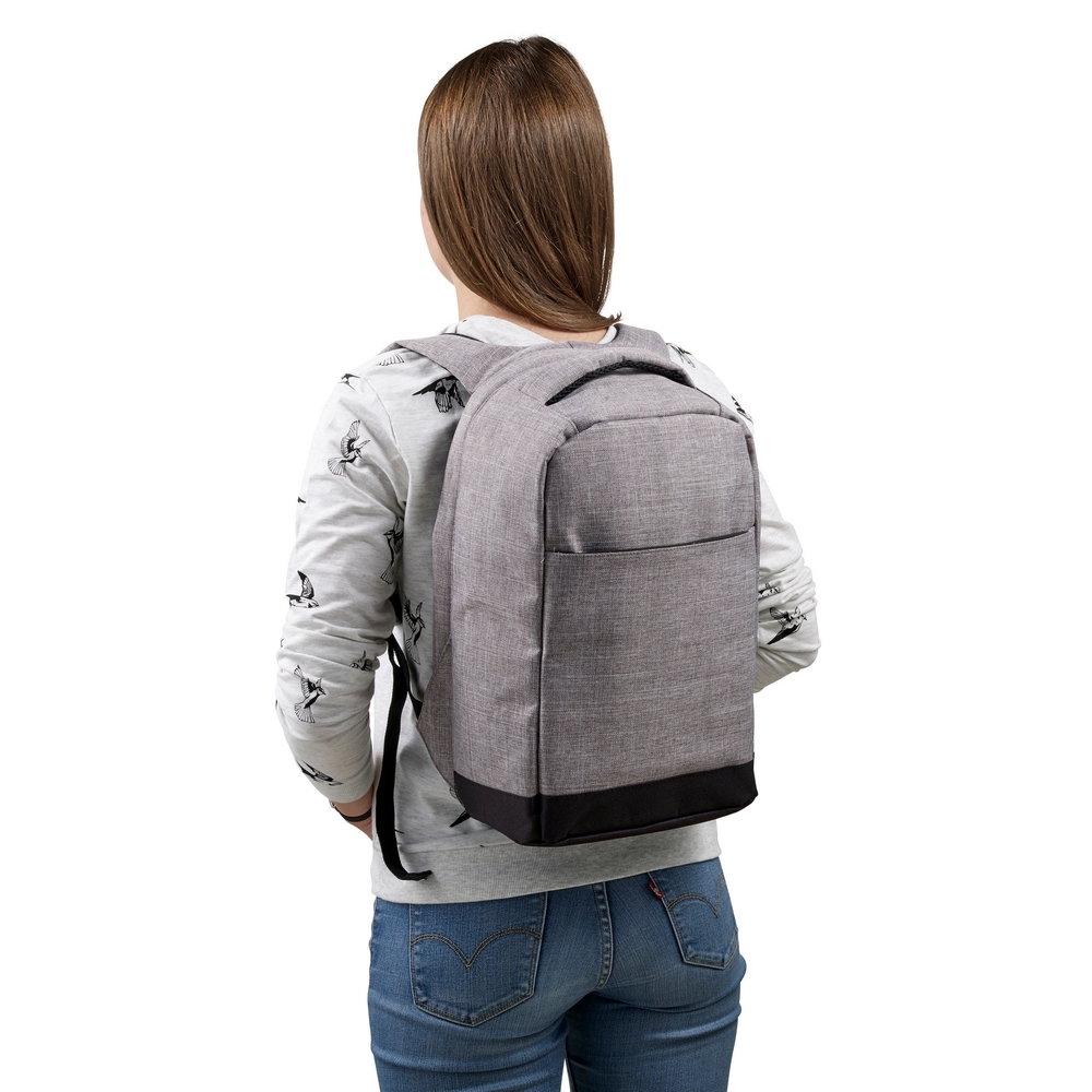 Anti-Diebstahl-Rucksack 13" in Grau, Ansicht 5