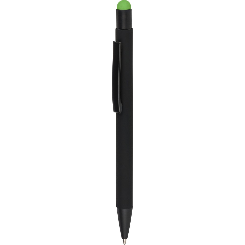 Kugelschreiber mit Stylus-Spitze in 10 Farben – VB286 in lindgrün, freigestellt