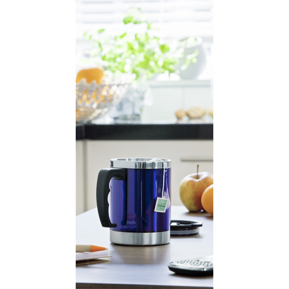 Reisebecher 400 ml in Rot, Ansicht 2