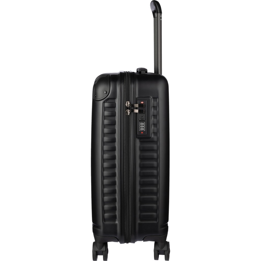 Reisekoffer, Trolley-Tasche in Schwarz, Ansicht 7