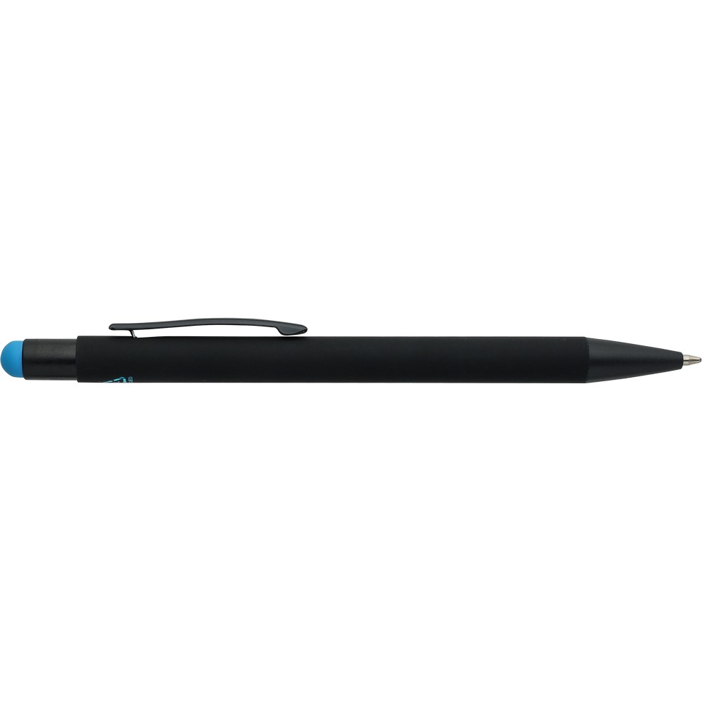 Kugelschreiber mit Stylus-Spitze in 10 Farben – VB286 in himmelblau, Ansicht 5