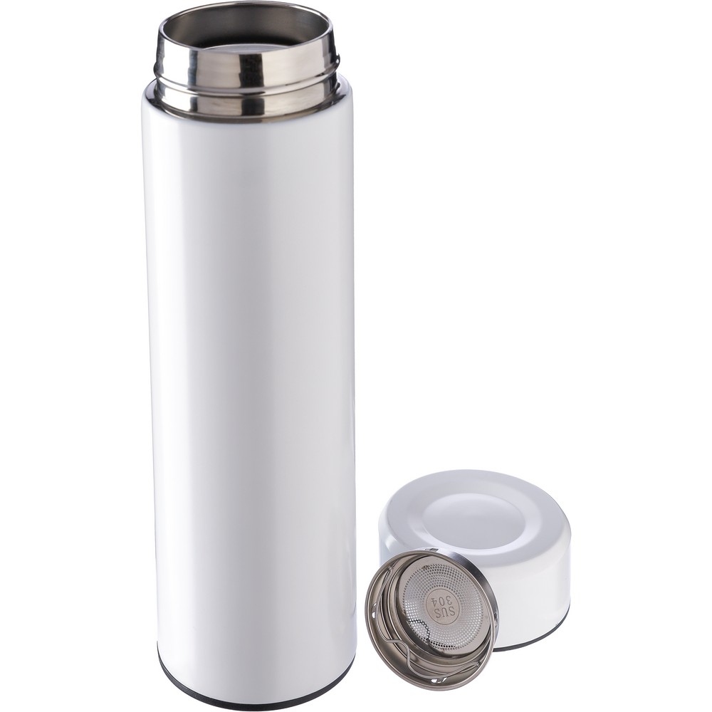 Thermosflasche 425 ml in Weiß, Ansicht 2