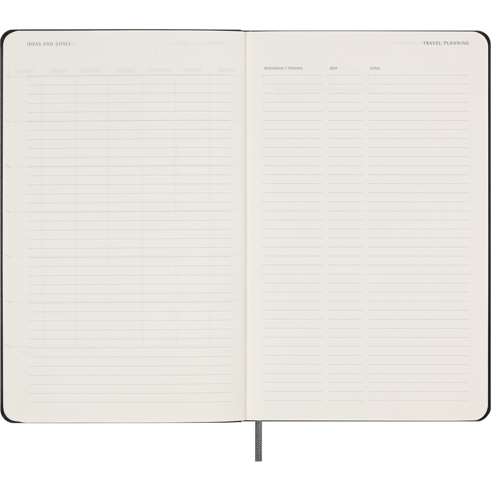 MOLESKINE UNDATED planer in Schwarz, Ansicht 8