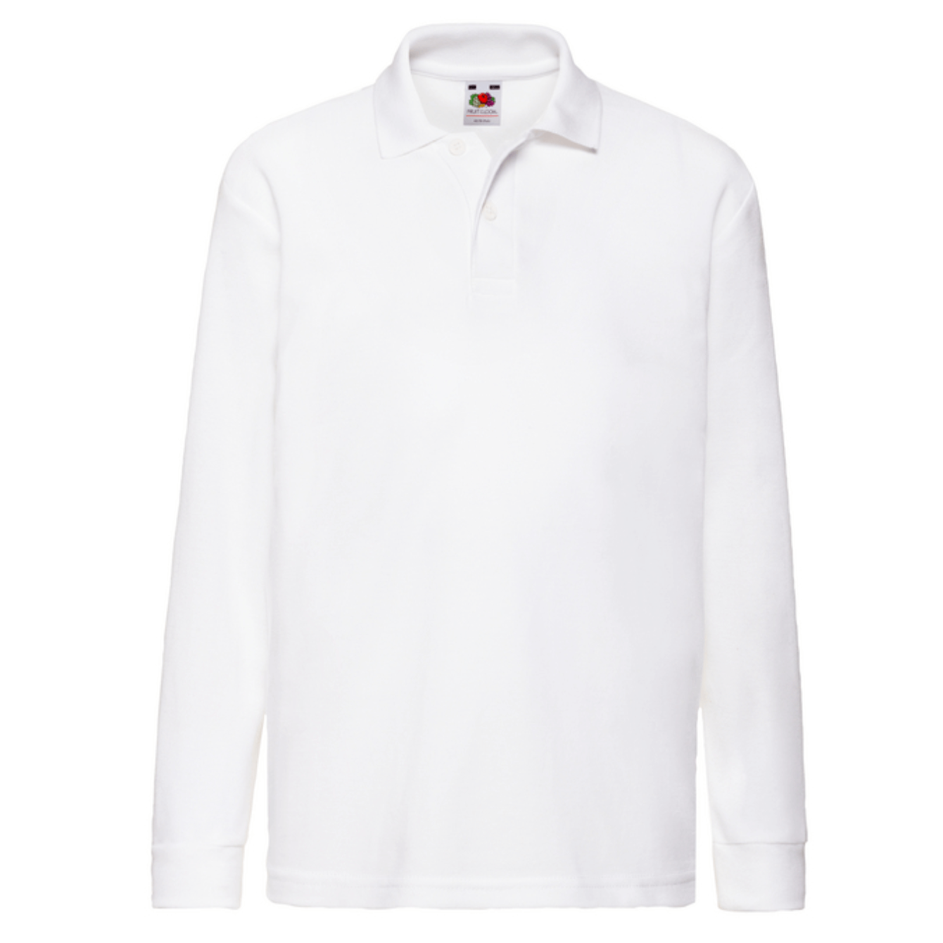 Fruit of the Loom Kinder Long Sleeve Polo