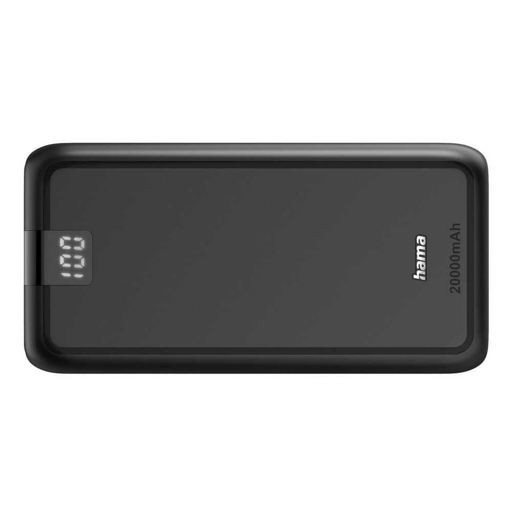Powerbank 20000 mAh Hama Power Pack Performance in Schwarz, Ansicht 4