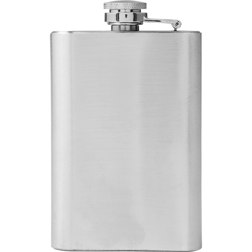 Flachmann 100 ml in Silber, Ansicht 3
