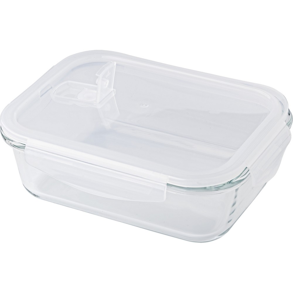 Frühstücksbox aus Glas 1L in Neutral
