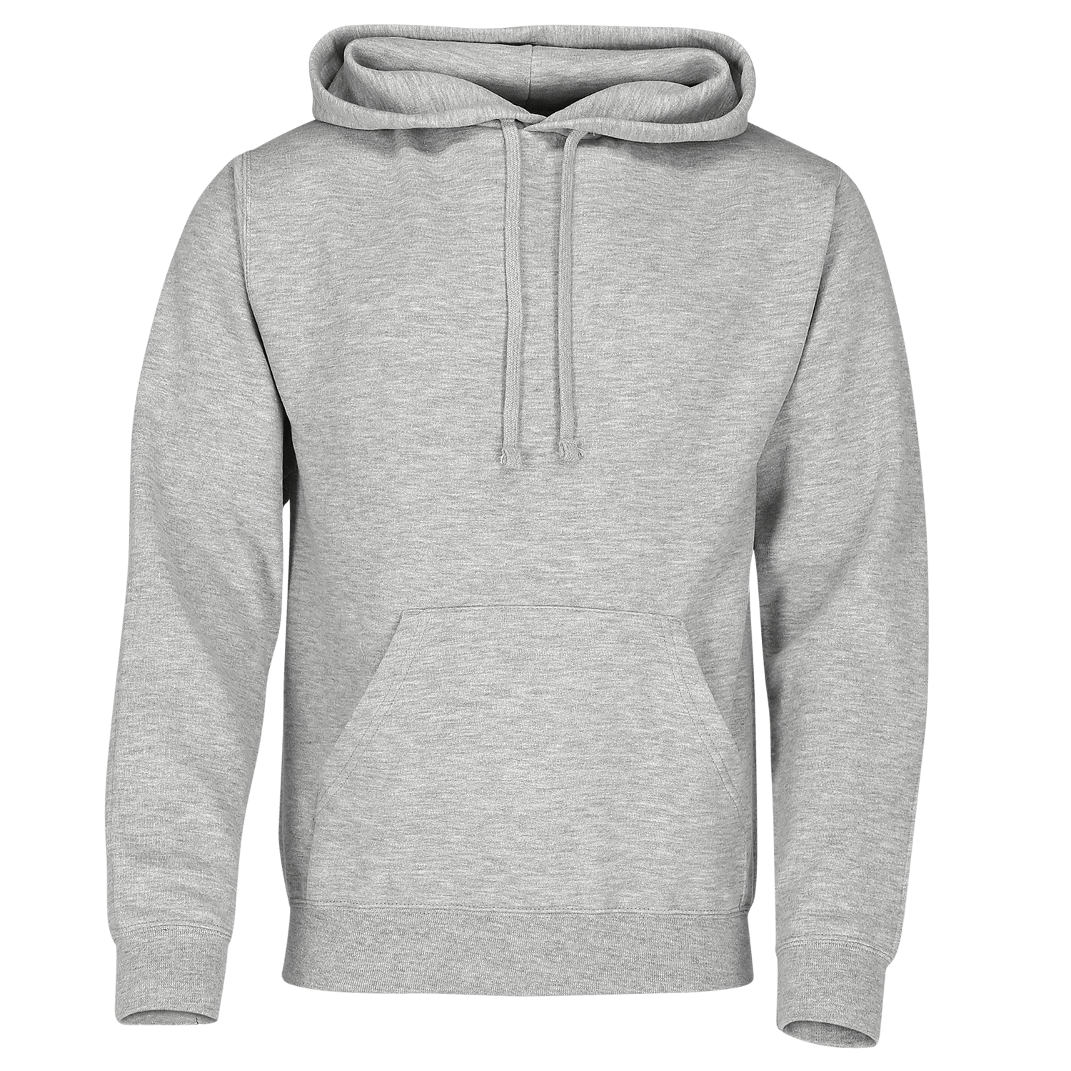 Russell Hooded Sweat in Light Oxford