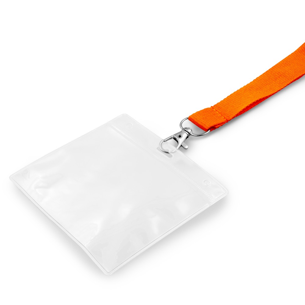 Lanyard mit Karabinerhaken | Hulda in Orange, Ansicht 4