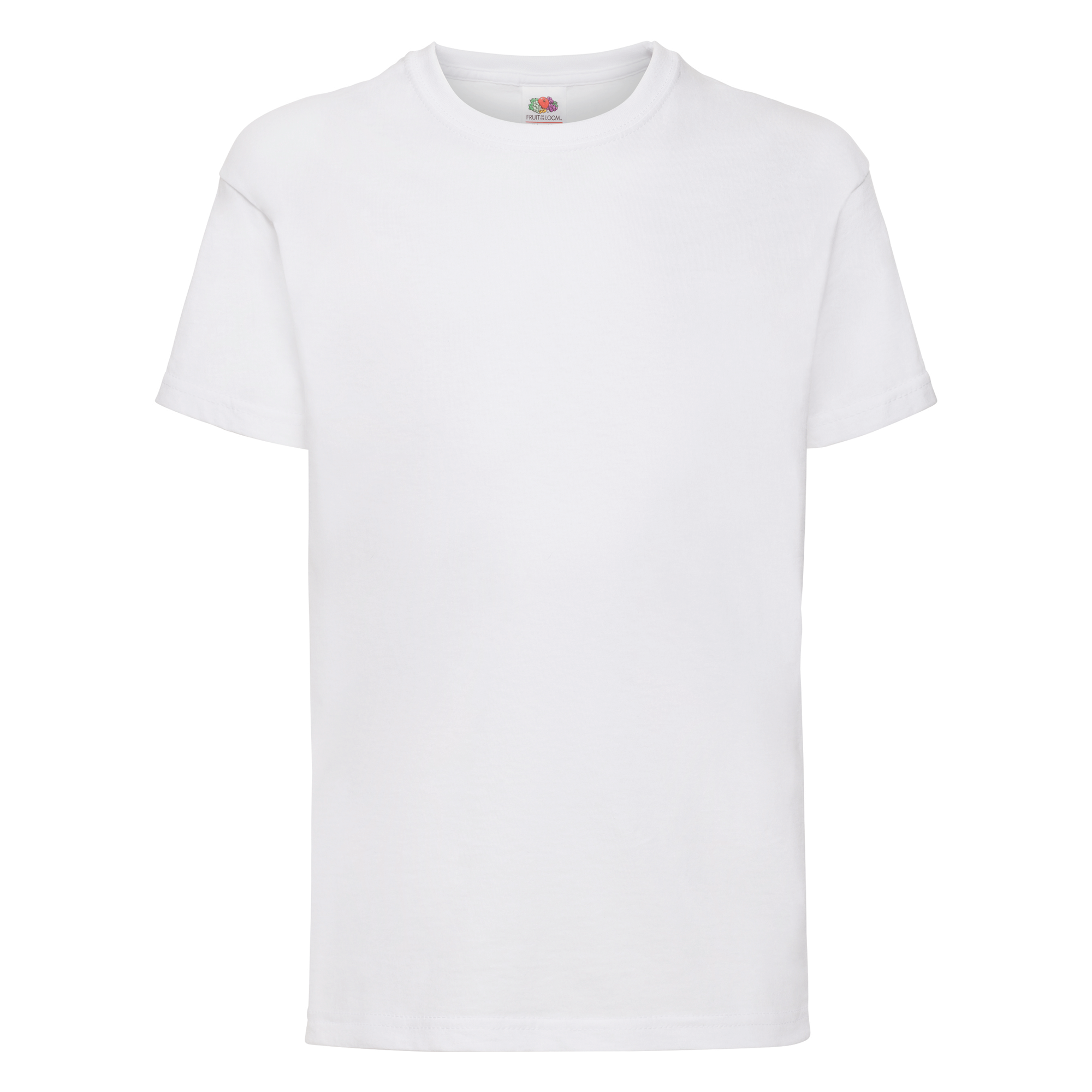 Fruit of the Loom Kinder Valueweight T-Shirt in Weiß