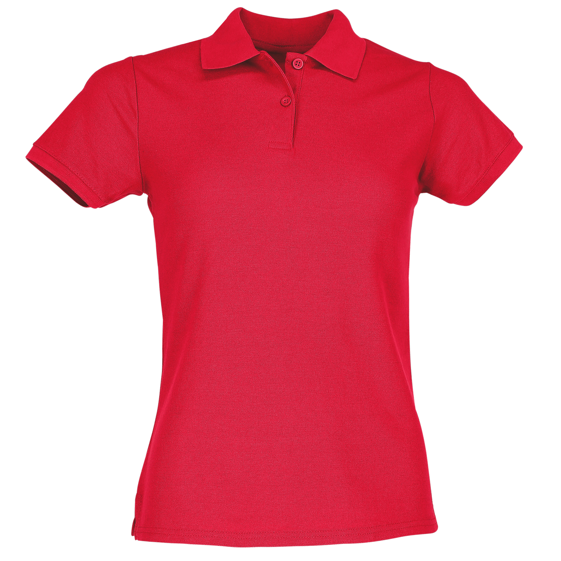 Fruit of the Loom Damen 65/35 Polo in Rot