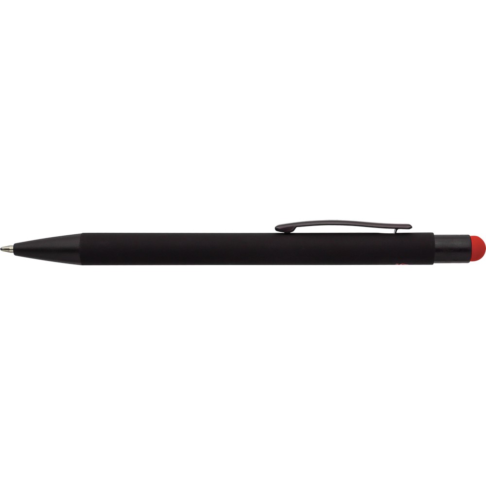Kugelschreiber mit Stylus-Spitze in 10 Farben – VB286 in rot, Ansicht 3