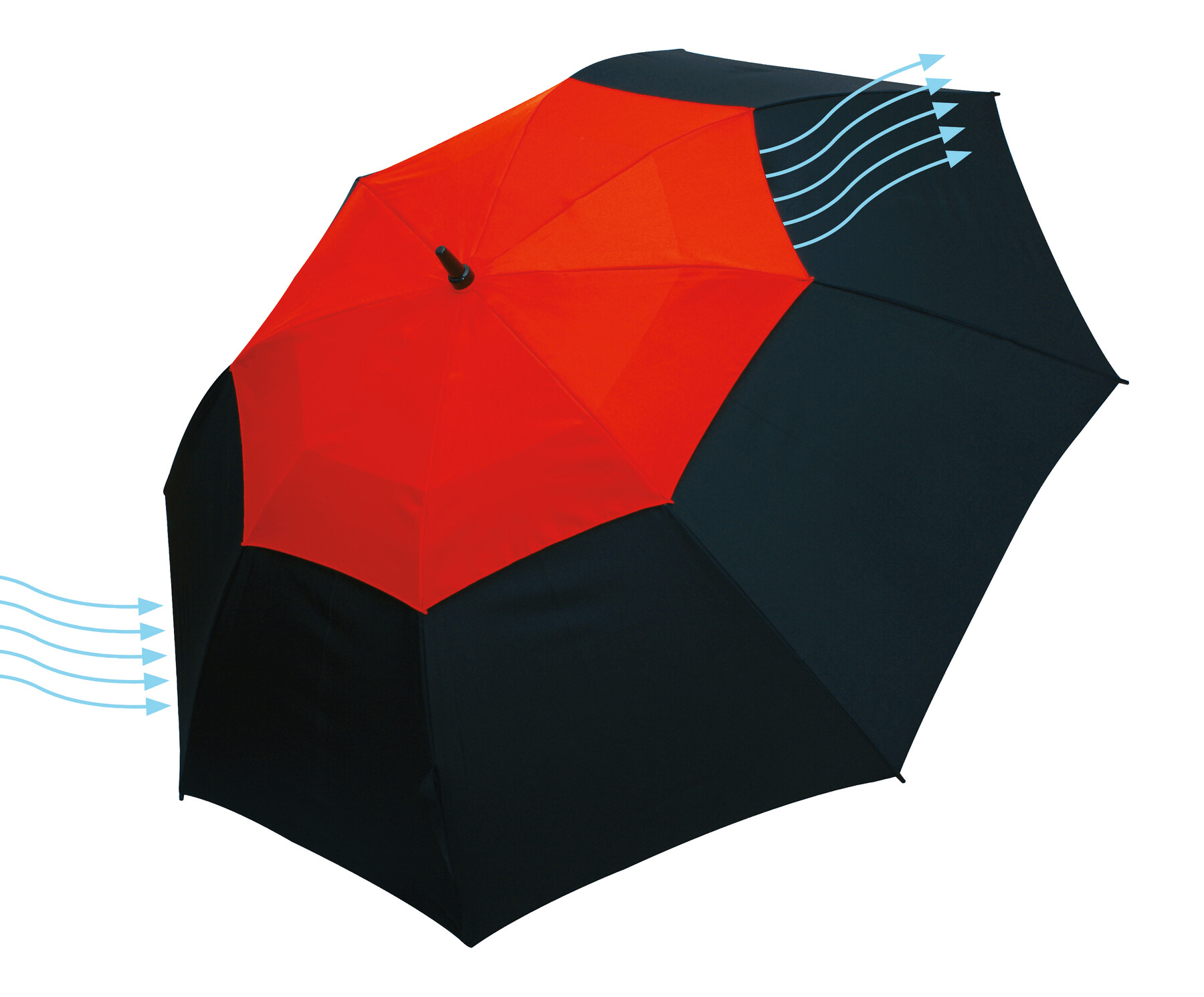 Fiberglas-Golfschirm | Monsun