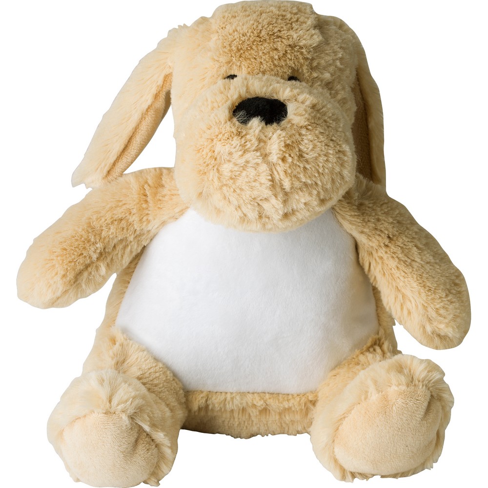 Plüsch Hund in Beige, Ansicht 2