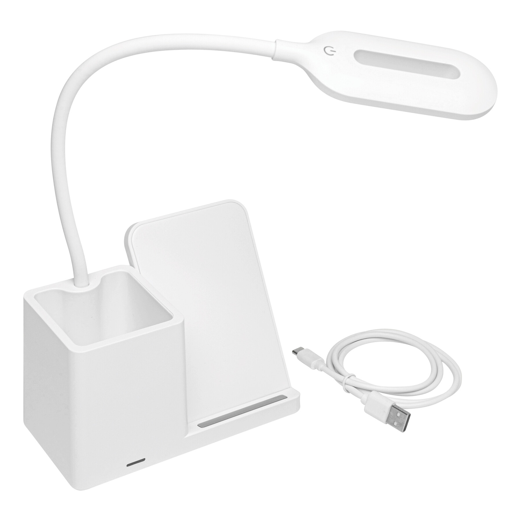 Schreibtischlampe mit Ladestation | Light & Charge